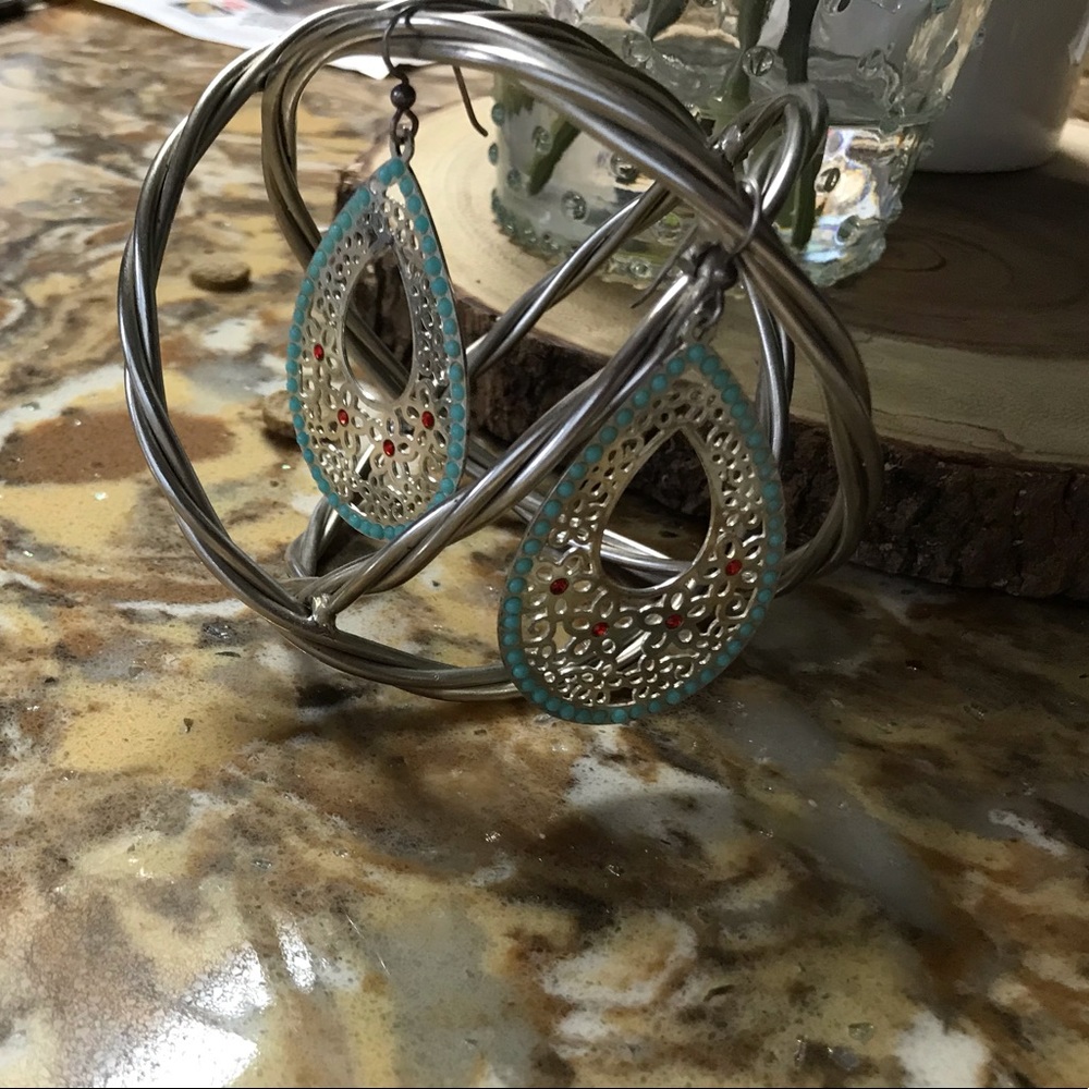 SOLD Brighton dangly earrings
